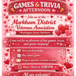 Valentines Day Pot Luck, Trivia and Games Day