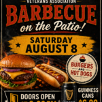 MDVA BBQ ON THE PATIO - August 8th