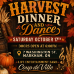 Harvest Dinner and Dance - Saturday, October 17th