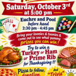 Meat Draw - Saturday, October 3rd